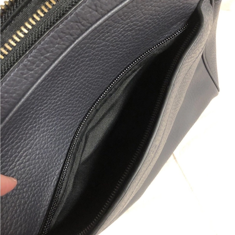 NEW Coach Men's Crossbody Messenger Leather Bag F24876 Midnight Navy - Picture 6 of 8